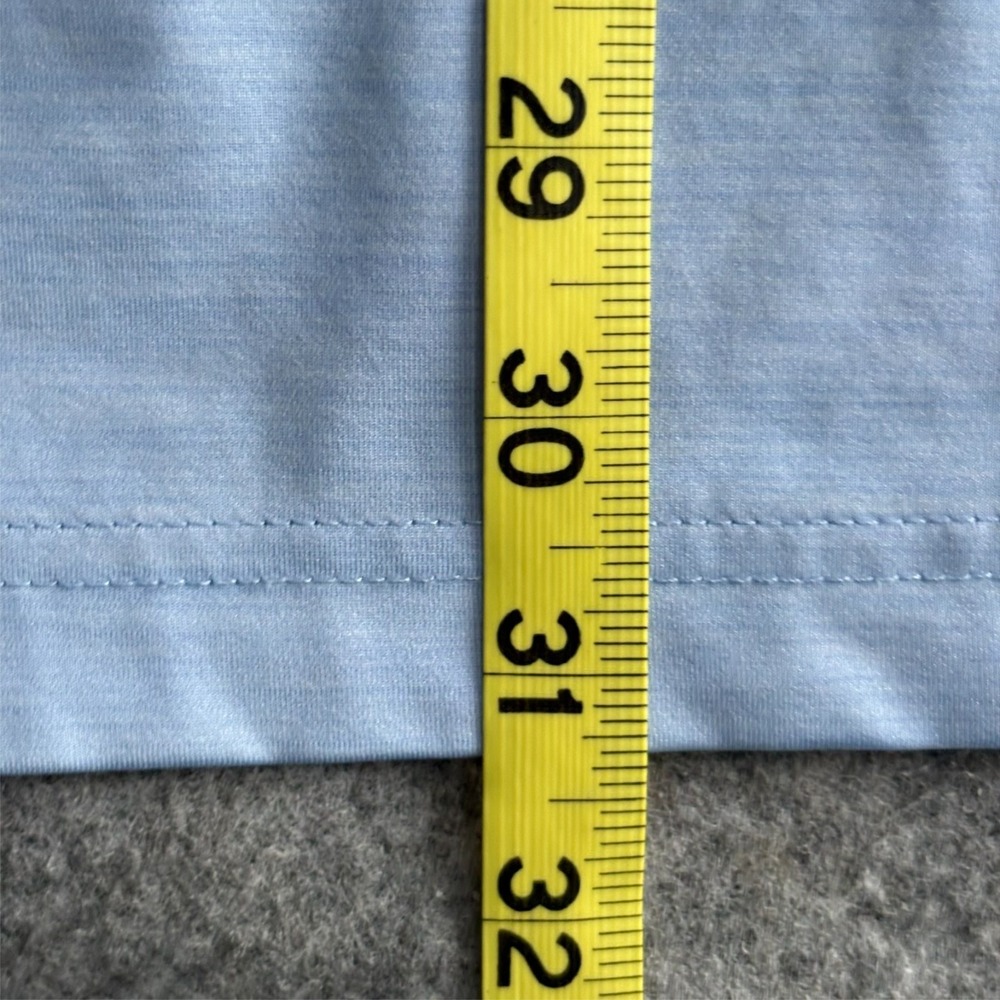 Callaway Opti Dri Golf Polo Shirt Mens XL Light Blue Heather Performance Stretch - Picture 8 of 8